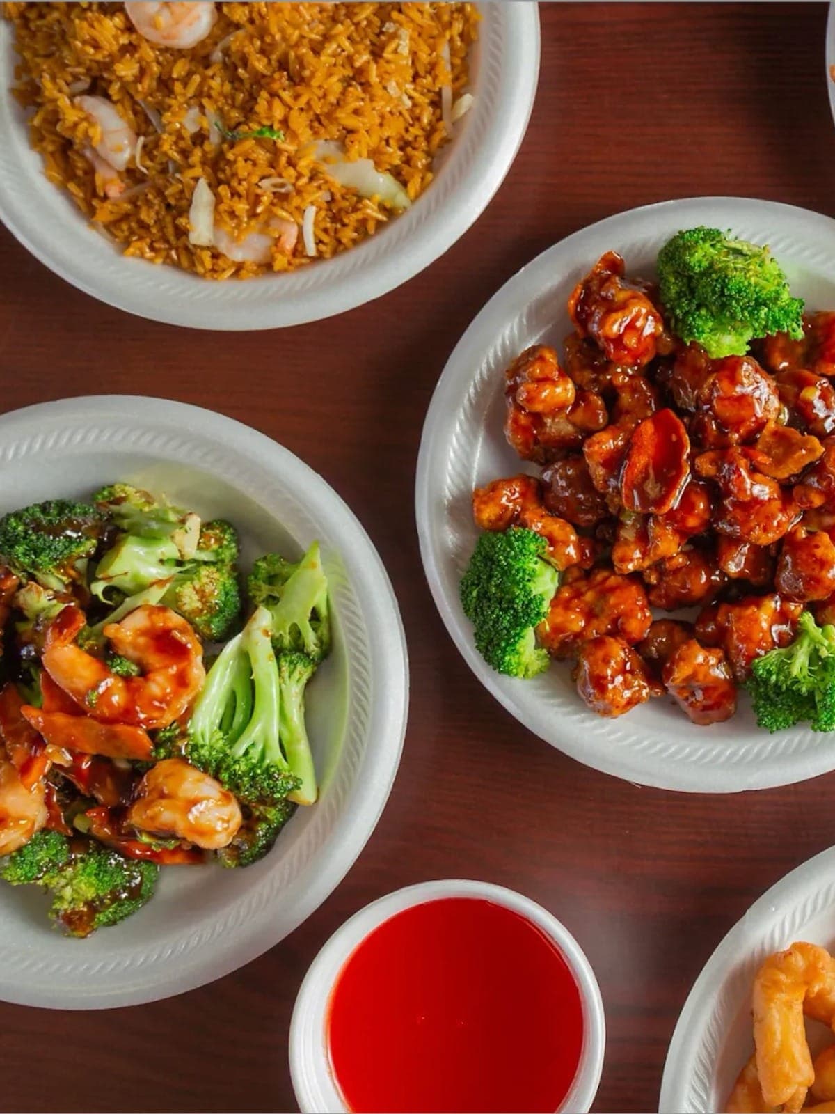 Inside Rocky's Chinese Restaurant
